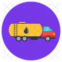 Oil Trailer Fuel Tanker Oil Container Icon
