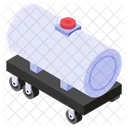 Fuel Tanker Container Icon