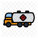 Fuel Truck Oil Truck Oil Tanker Icon