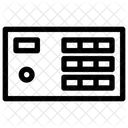 Fuente De Alimentacion Totalmente Modular Icono