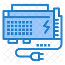 Fuente De Alimentacion Bateria Apc Alimentacion De Computadora Icono