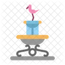 Fuente Primavera Flamingo Icono