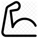Hombre Fuerte Y En Forma Icono