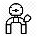 Fuga De Gas Gas Fuga Icono
