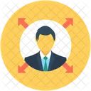 Leiter Manager Organisation Symbol