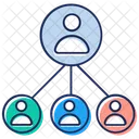 Fuhrung Teamleiter Organisation Icon