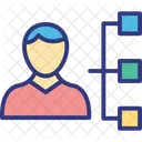 Leitung Projektteam Supervisor Symbol
