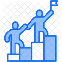 Fuhrungskrafteentwicklung Coaching Training Symbol