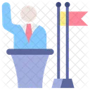 Exekutive Prasident Kommando Symbol