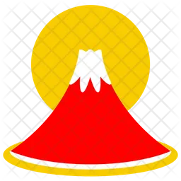 Berg Fuji  Symbol