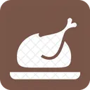 Full Chicken Roast Icon