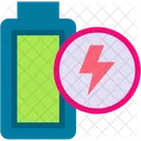 Full Battery Electronics Electricity Icon