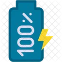 Full Battery Charge Electronics Icon