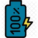 Full Battery Charge Electronics Icon