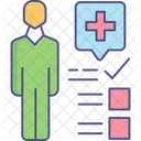 Full Body Checkup Medical Health Icon