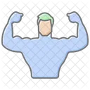 Full Body Workout Lineal Color Icon Icon