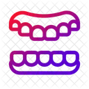 Full Dentures False Teeth Dental Prosthesis Icon