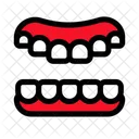 Full Dentures False Teeth Dental Prosthesis Icon