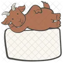 Full Goat On Board Board Presentation Icon