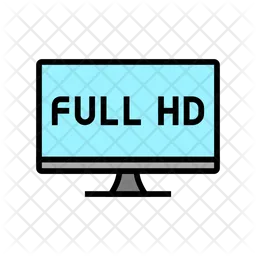 Full Hd Screen  Icon