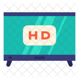 풀 HD TV  아이콘