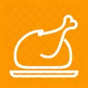 Full Chicken Roast Icon