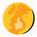 Whole Moon Full Moon Bright Moon Icon