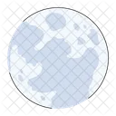Whole Moon Full Moon Bright Moon Icon