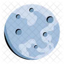 Whole Moon Full Moon Bright Moon Icon
