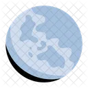 Whole Moon Full Moon Bright Moon Icon