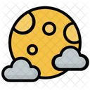 Full Moon Moon Astronomy Icon