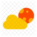 Full Moon With Cloud Full Moon Moon Icon