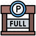 Full Parking Parkings Car Parking Icon