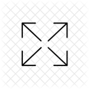 Full Screen Maximize Expand Icon