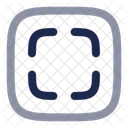 Full Screen Square Screen Expand Icon