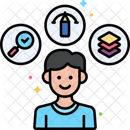 Full Stack Designer  Icon