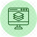 Full Stack Development Pentaglow Icon