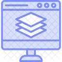 Full stack development  Icon