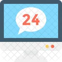 Full Time Service Icon
