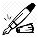 Fullfederhalter Tintenschreiber Schreiben Symbol