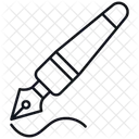 Fullfederhalter Kugelschreiber Tintenstift Symbol
