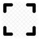 Fullscreen Maximize Expand Icône