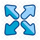 Fullscreen Maximaze Resize Icon