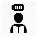 Fully charged man  Icon