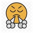 Fumegante Irritado Emoji Icon