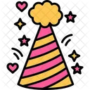 Fun Hat Birthday Celebation Icon