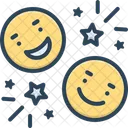 Fun Smile Face Icon