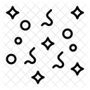 Fun Confetti Party Icon