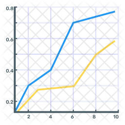 Gráfico de funciones  Icono