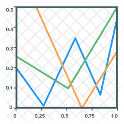 Gráfico de funciones  Icono